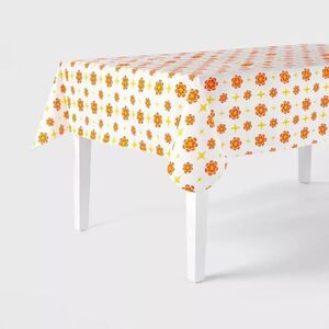 Luis Pinto Calavera Tablecloth Dia De Muertos Collection, 60"X84"